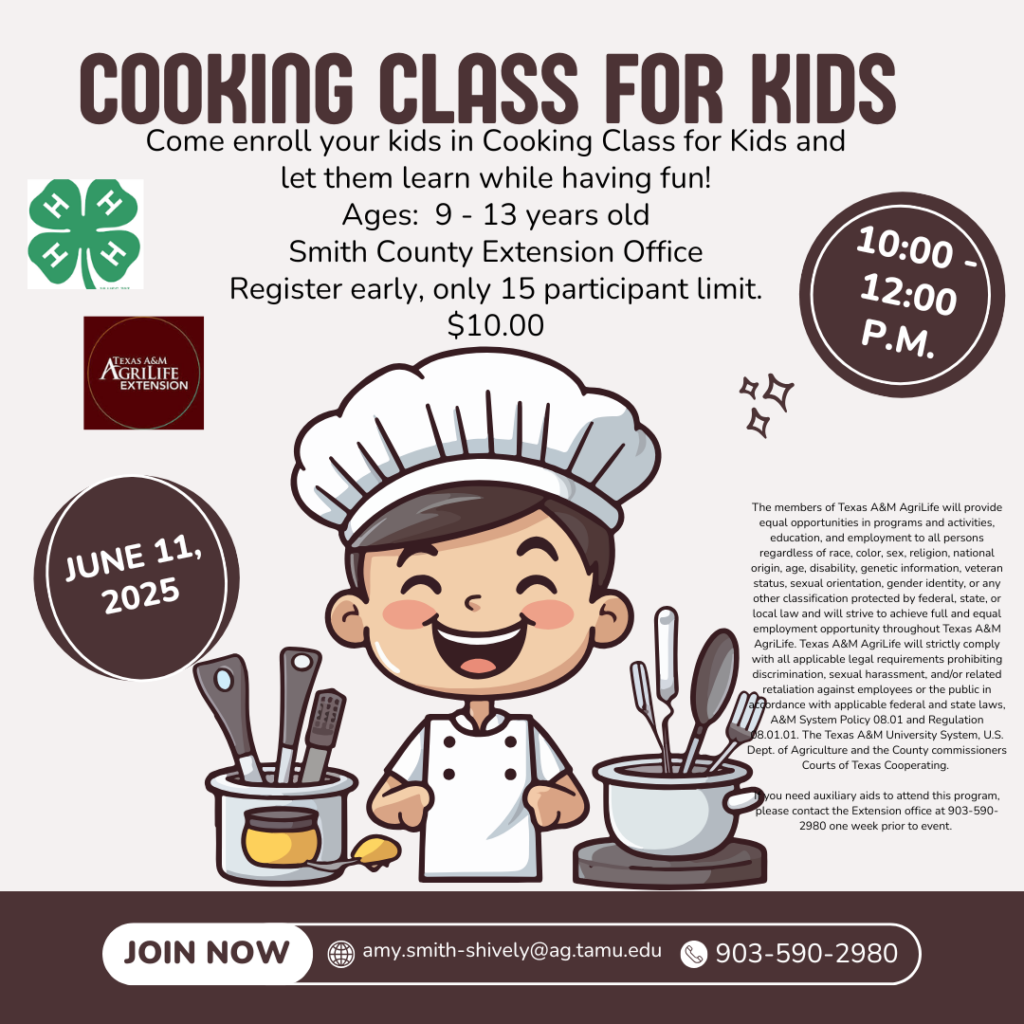 Cooking Class For Kids