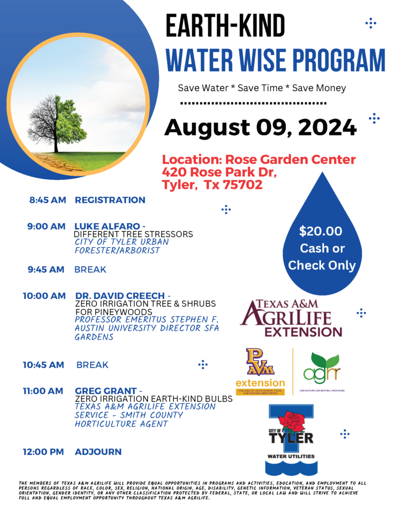 Earth Kind Water Wise Program
