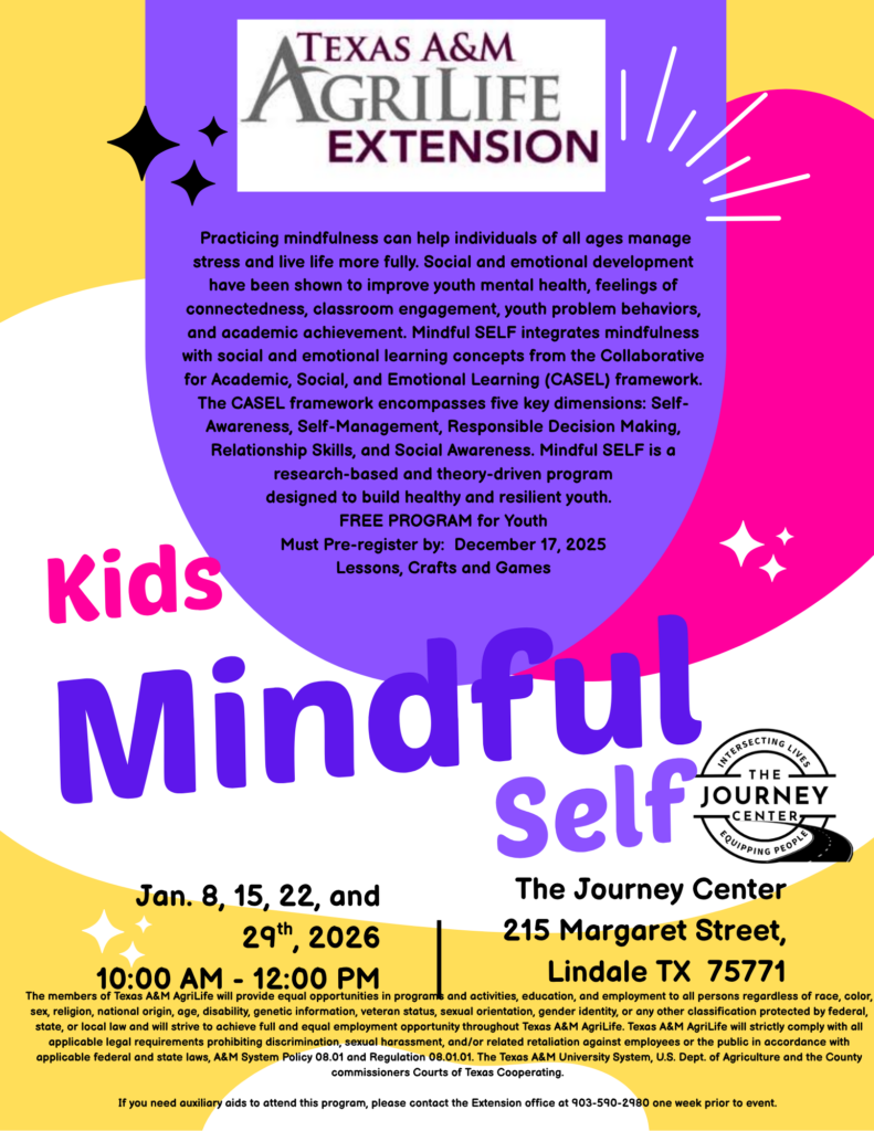 Mindful Self January Center with logo